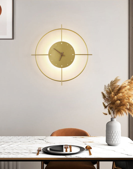 Lumipro - LED Orologio da Parete Illuminato - Design Unico e Funzionale