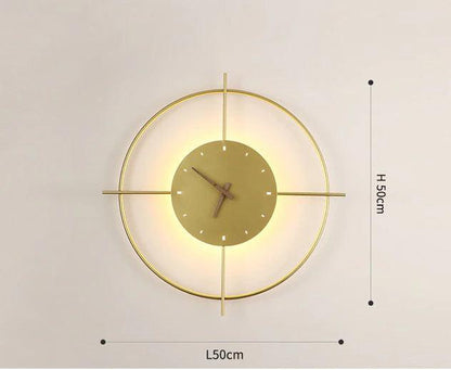 Lumipro - LED Orologio da Parete Illuminato - Design Unico e Funzionale