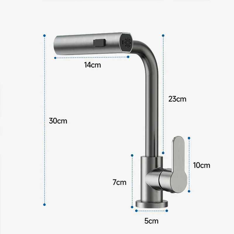 Rubinetto Streamline - Rubinetto da cucina moderno Cascata - Unico e potente-Rubinetti-Cookolino