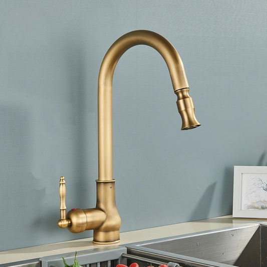 Rubinetto VintageTap - Ottone anticato - Design resistente