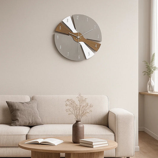 ElegantNordic - Orologio da Parete - Design Unico - Funzionalità Eccellente