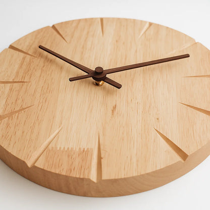 ElegantWood - Unico Orologio da Parete - Design Raffinato