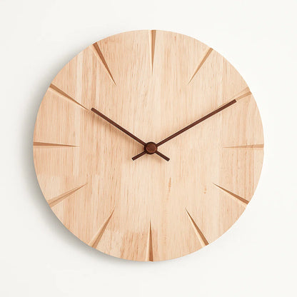 ElegantWood - Unico Orologio da Parete - Design Raffinato