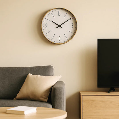 Orologio da Parete Golden Simplicity - Eleganza e Funzionalità