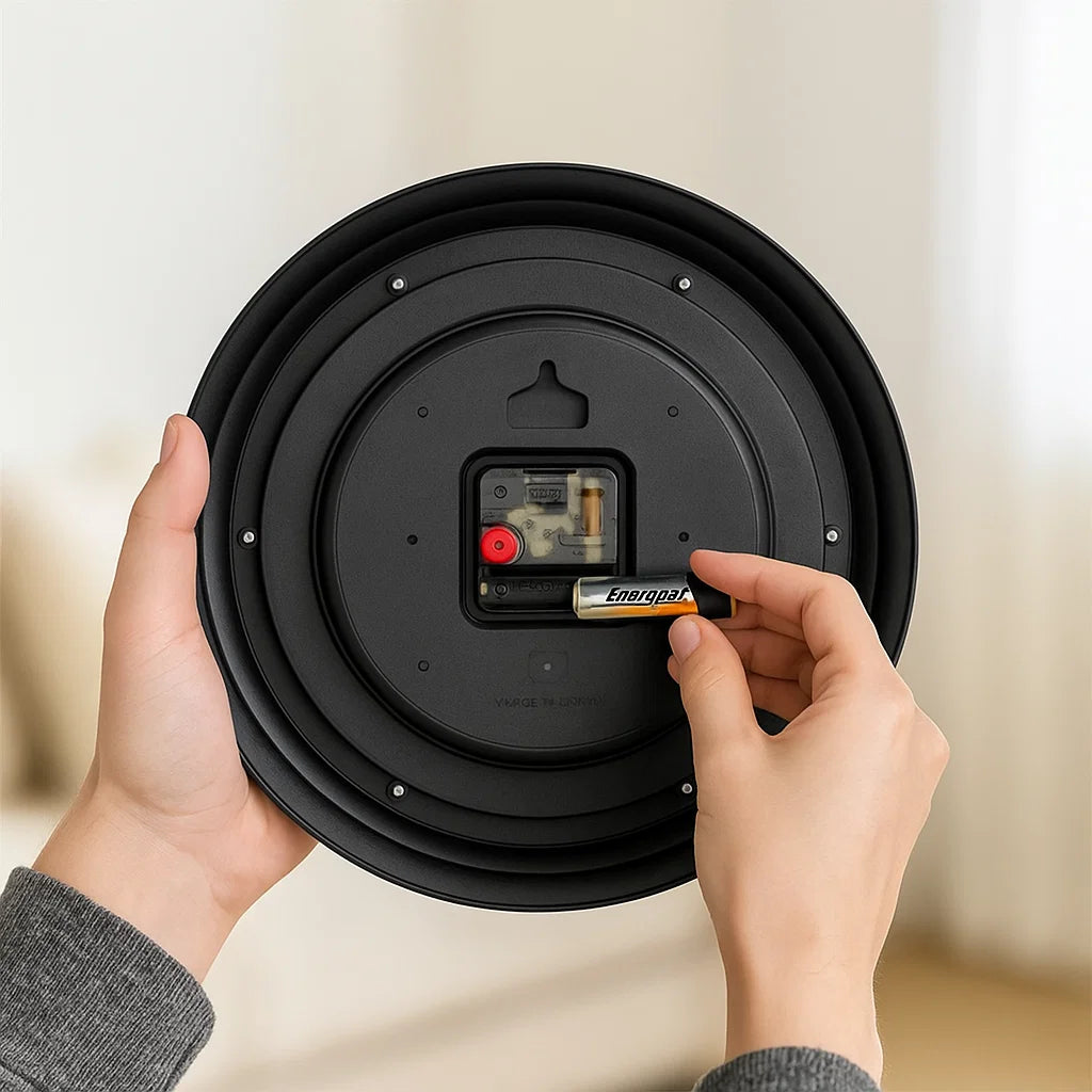 Orologio da parete vintage - Effetto legno - Design senza tempo