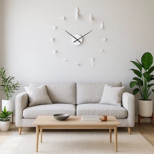Orologio da Parete - Volo delle Rondini - Eleganza e Funzionalità