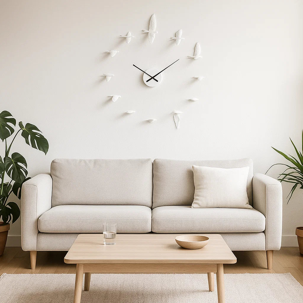 Orologio da Parete - Volo delle Rondini - Eleganza e Funzionalità